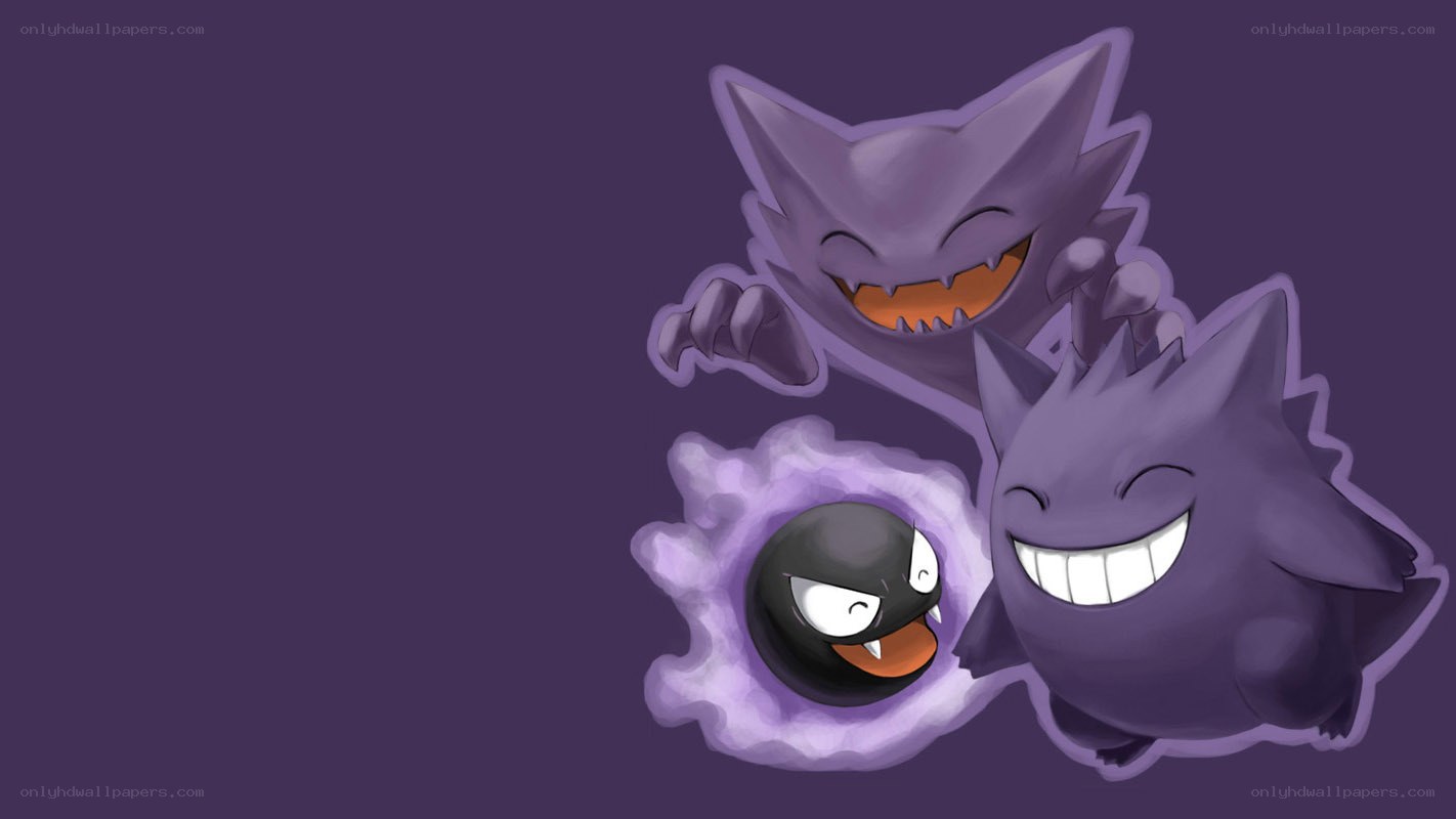 Gengar and Haunter characters
