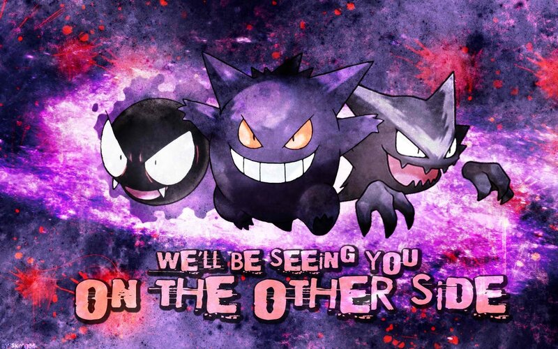 Gengar and its evolutions