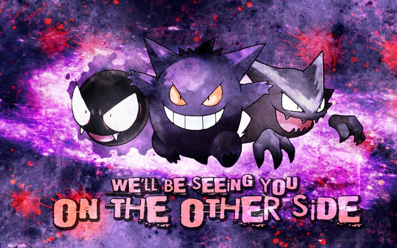Gengar and its evolutions