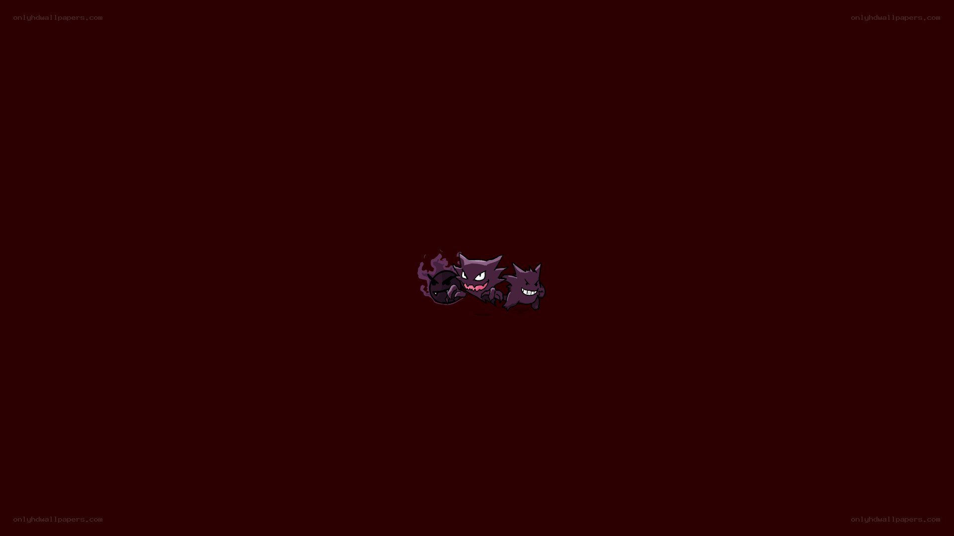 Gengar and its evolutions