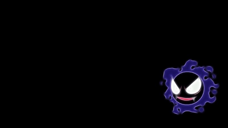 Gengar Character — Black