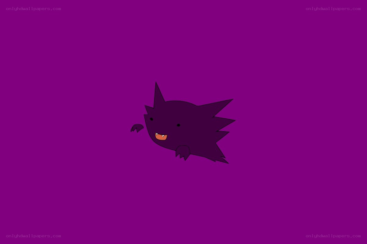 Gengar character illustration