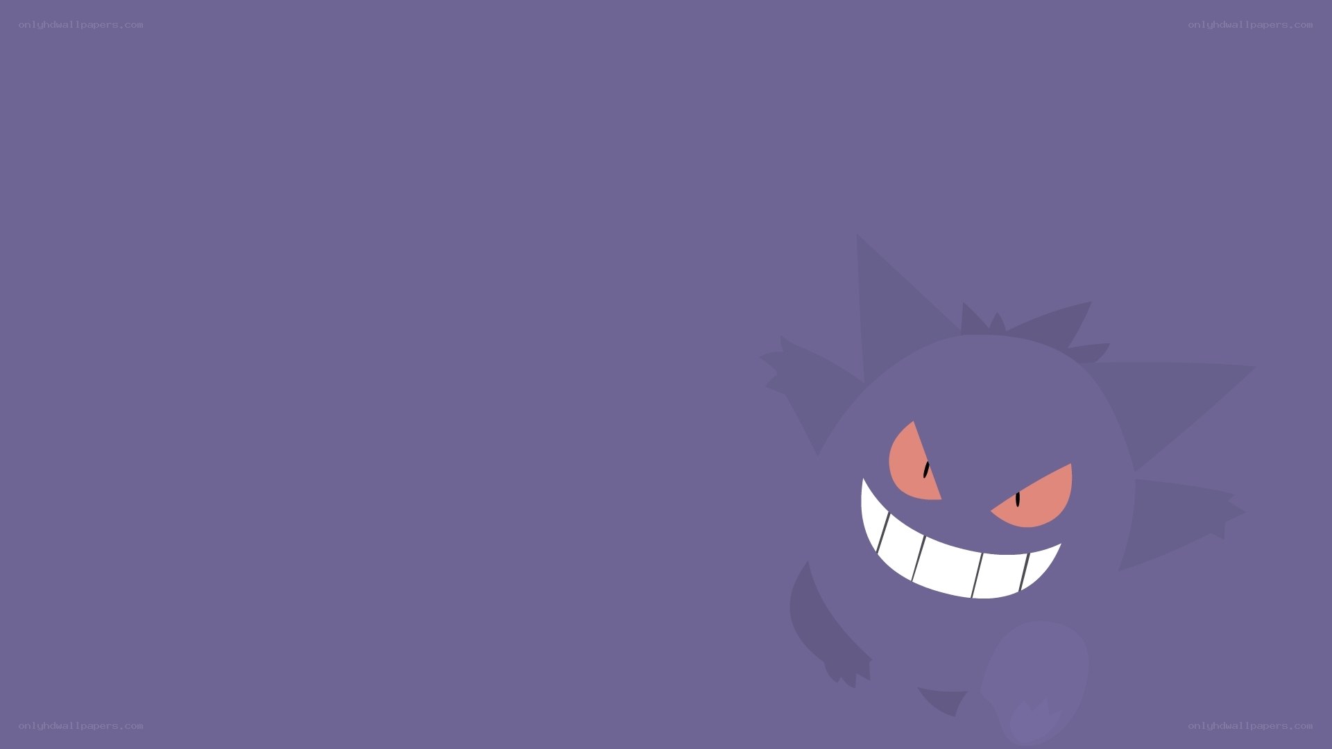 Gengar character wallpaper