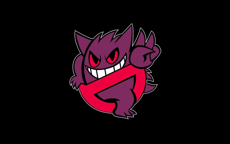 Gengar Ghost Logo
