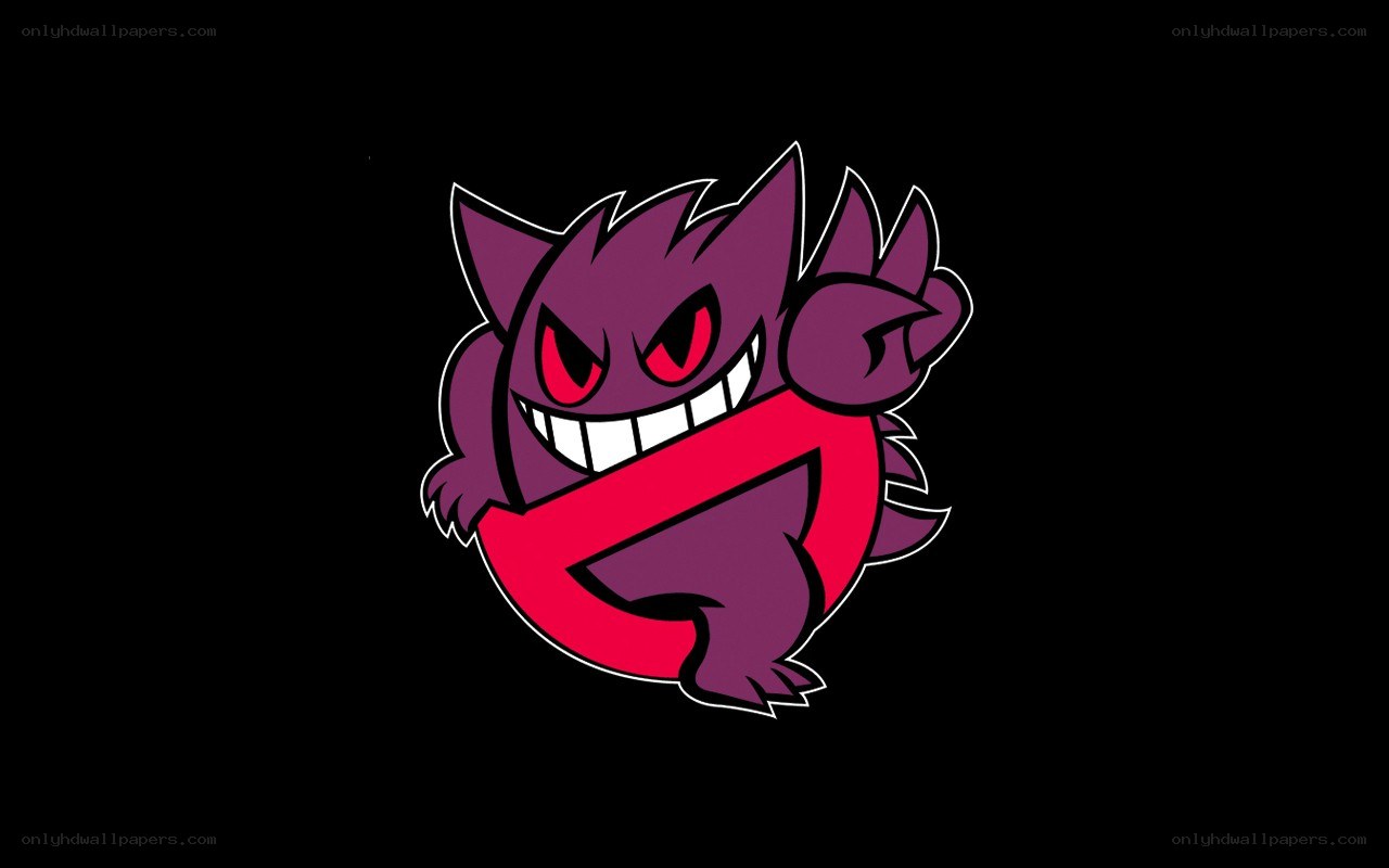 Gengar Ghost Logo