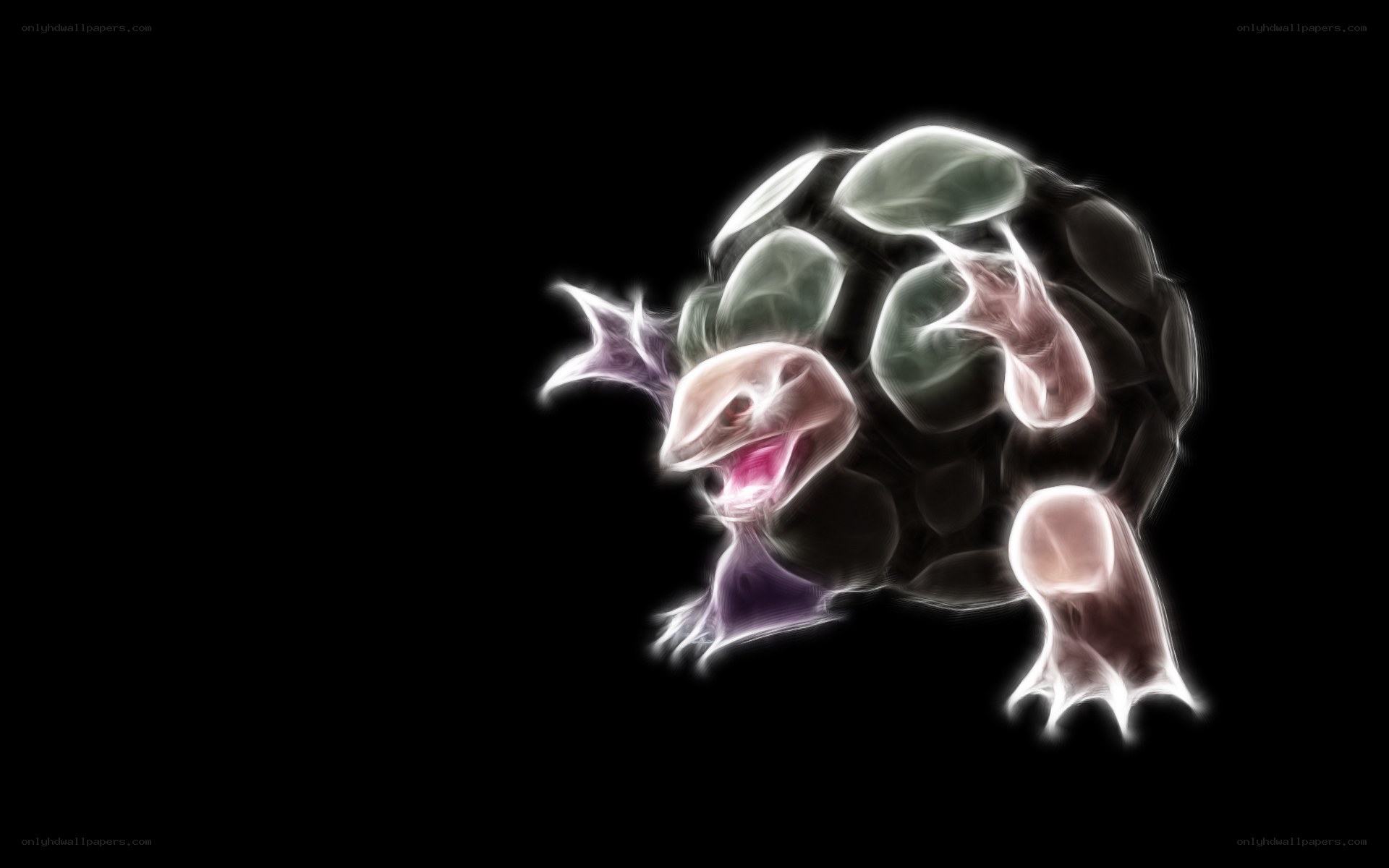 Gengar glowing effect