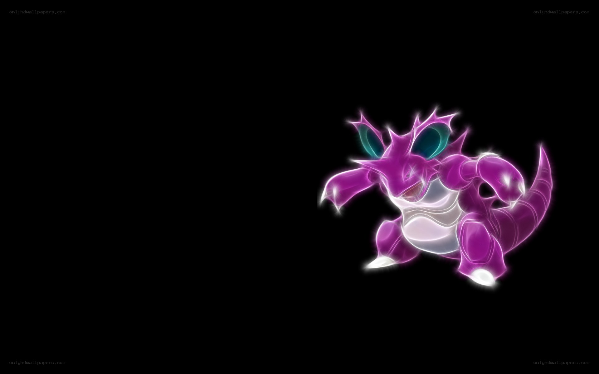 Gengar glowing purple