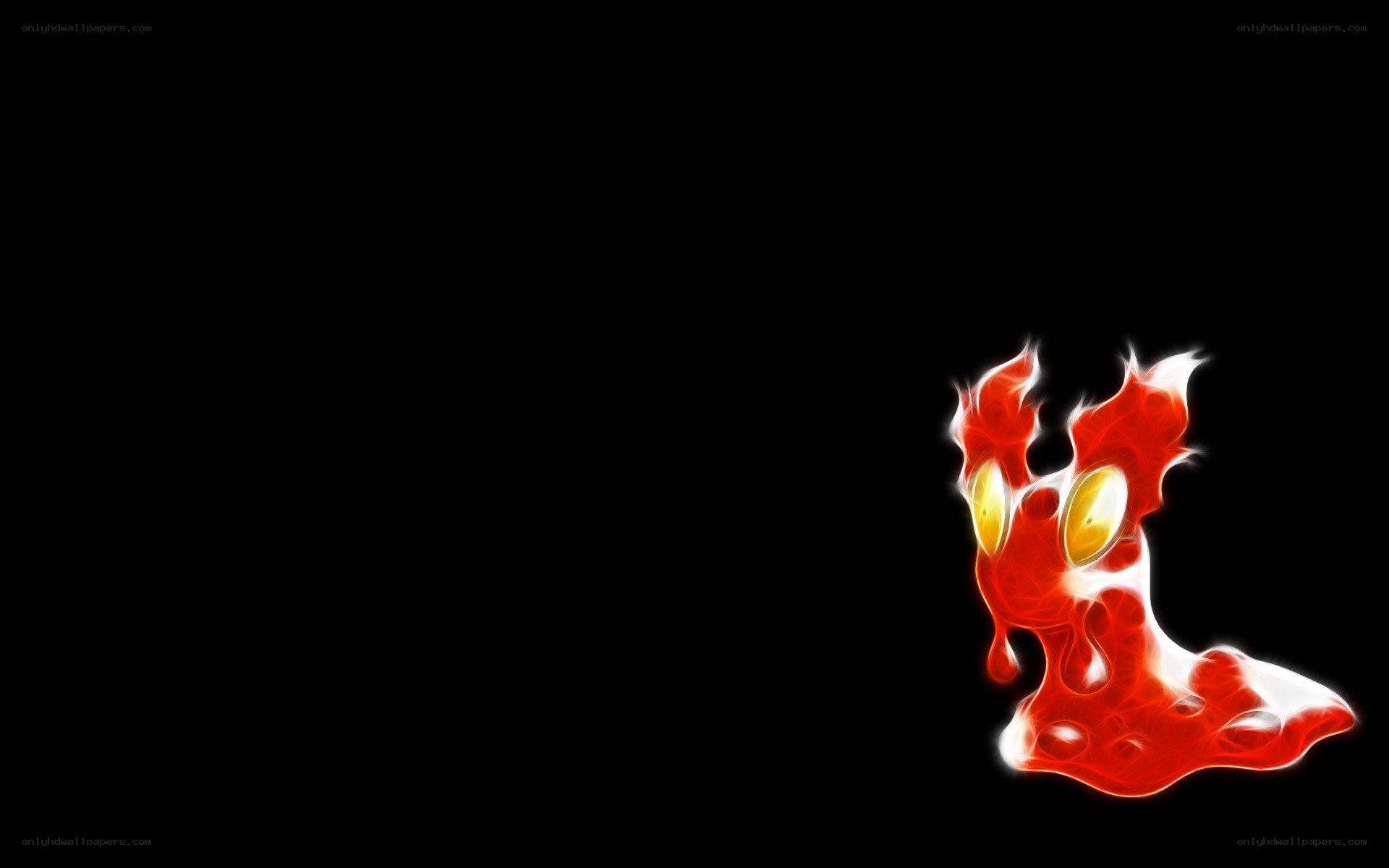 Gengar glowing red
