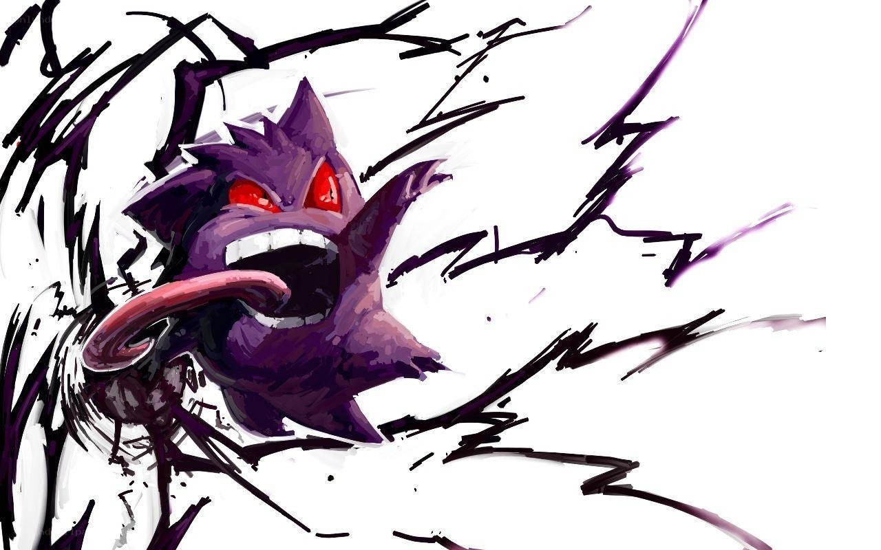Gengar in a fierce pose