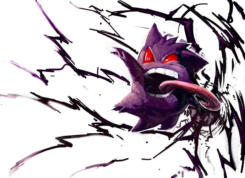 Gengar in a rage