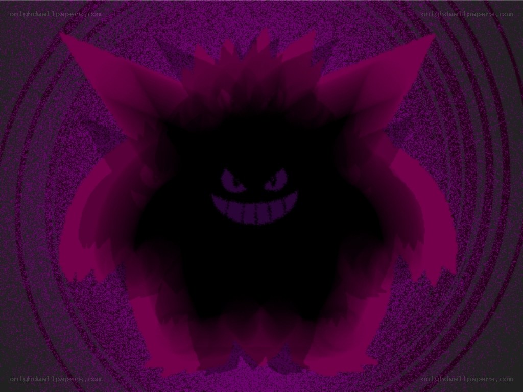 Gengar in purple haze