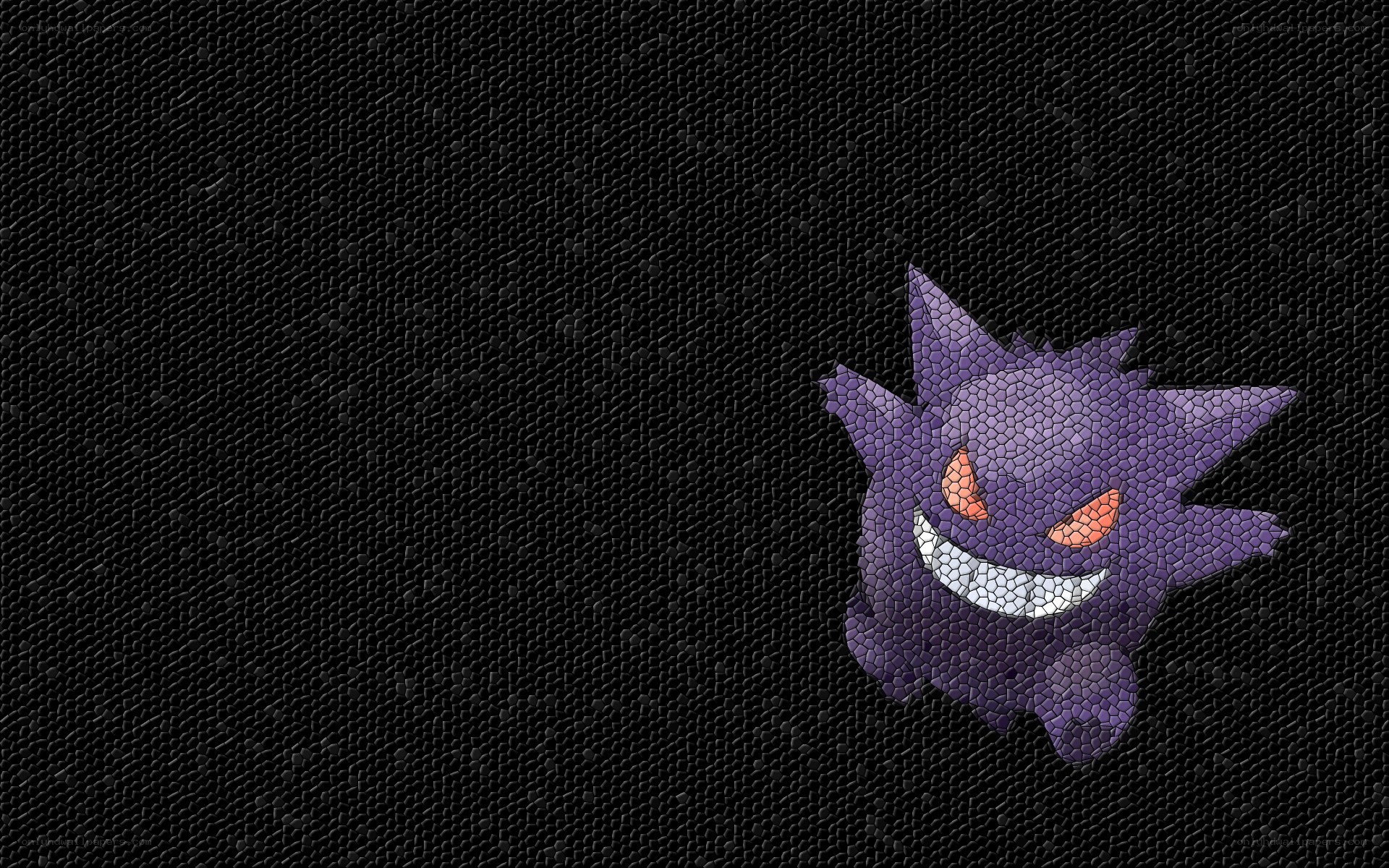 Gengar mosaic wallpaper