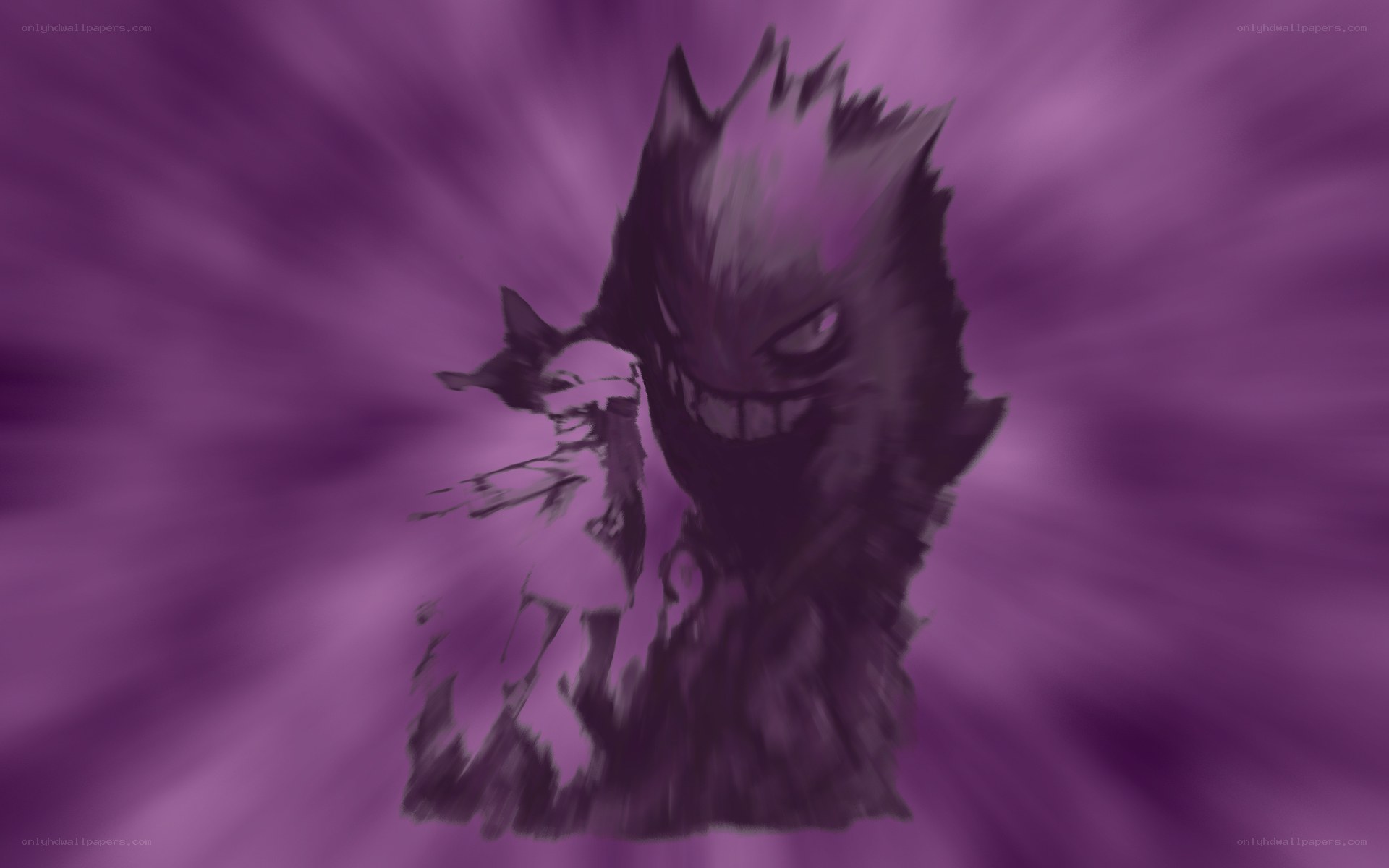 Gengar with a child