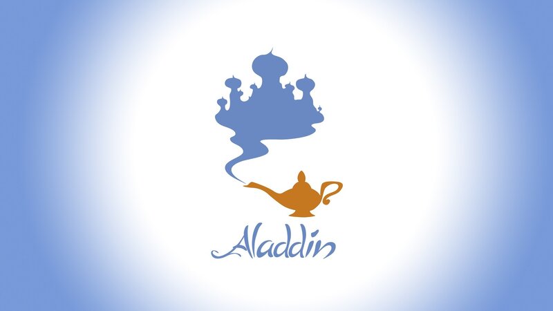 Genie in a Lamp — Blue