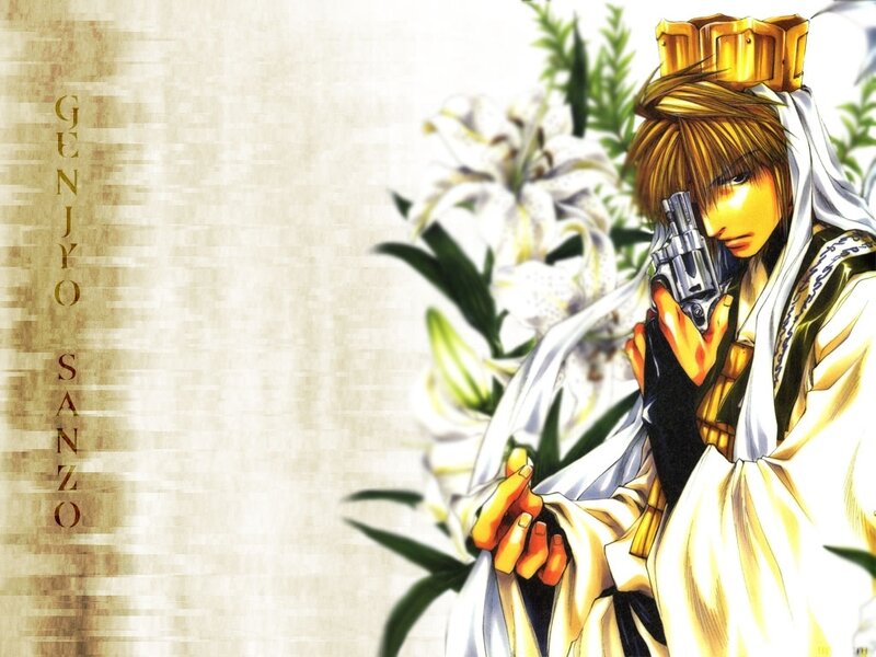 Genjyo Sanzo with gun