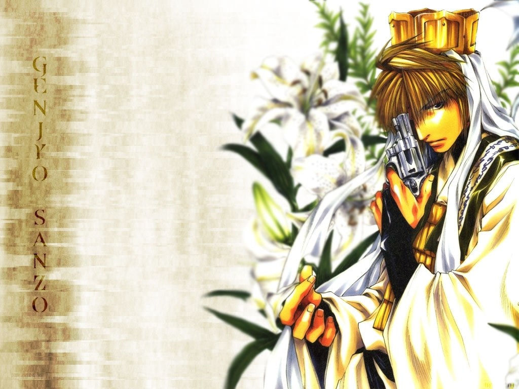 Genjyo Sanzo with gun