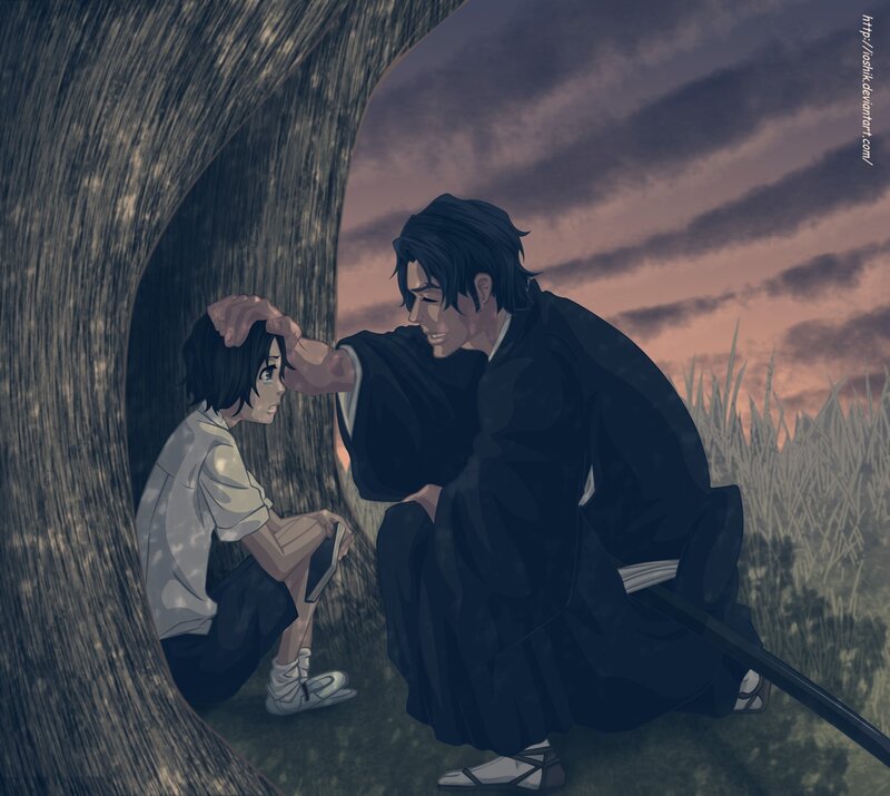 gentle moment under tree