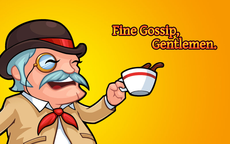 Gentleman with a cup