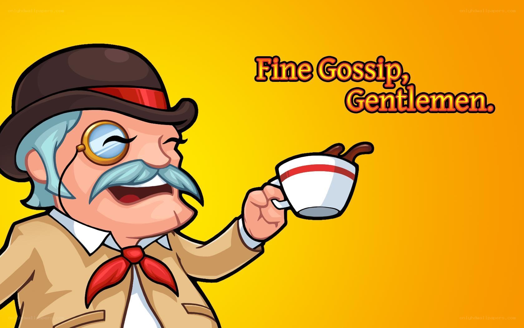 Gentleman with a cup