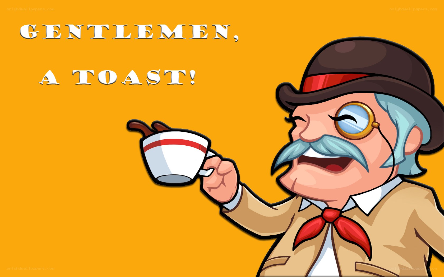 gentlemen a toast
