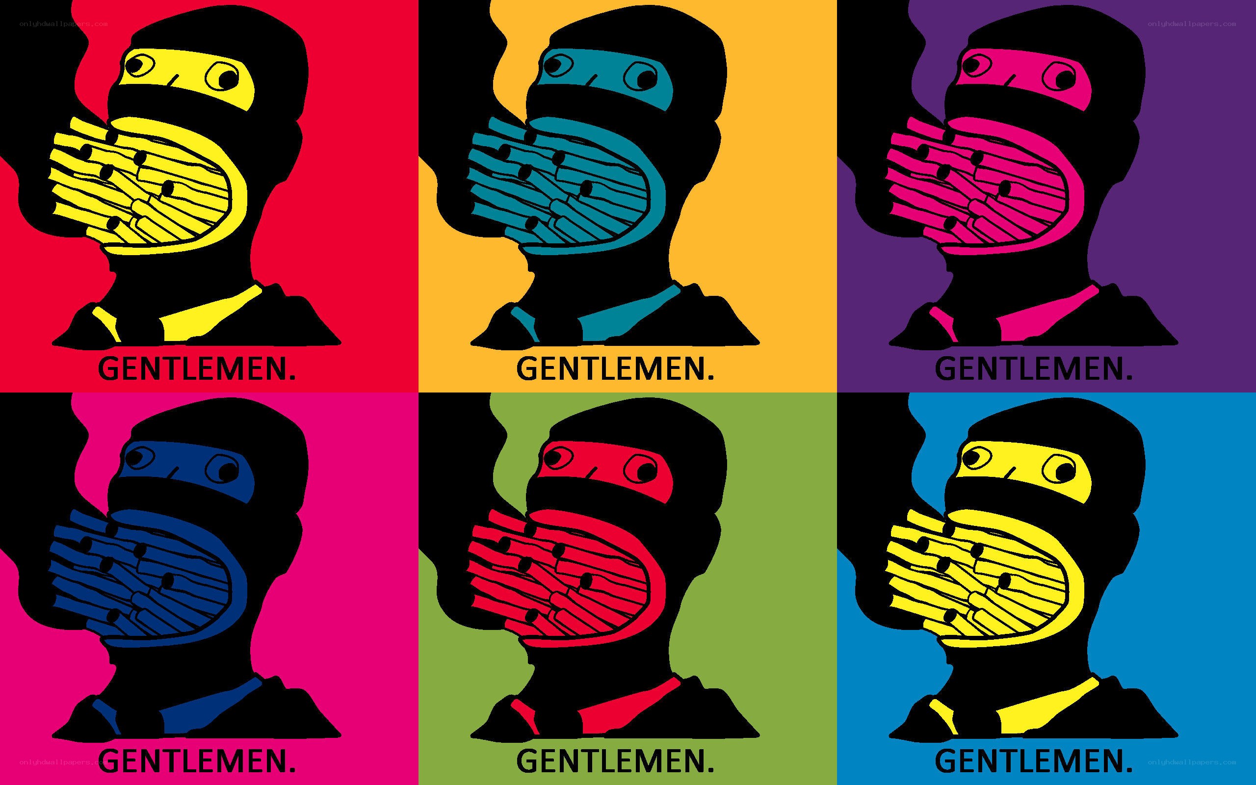 Gentlemen Pop Art Series
