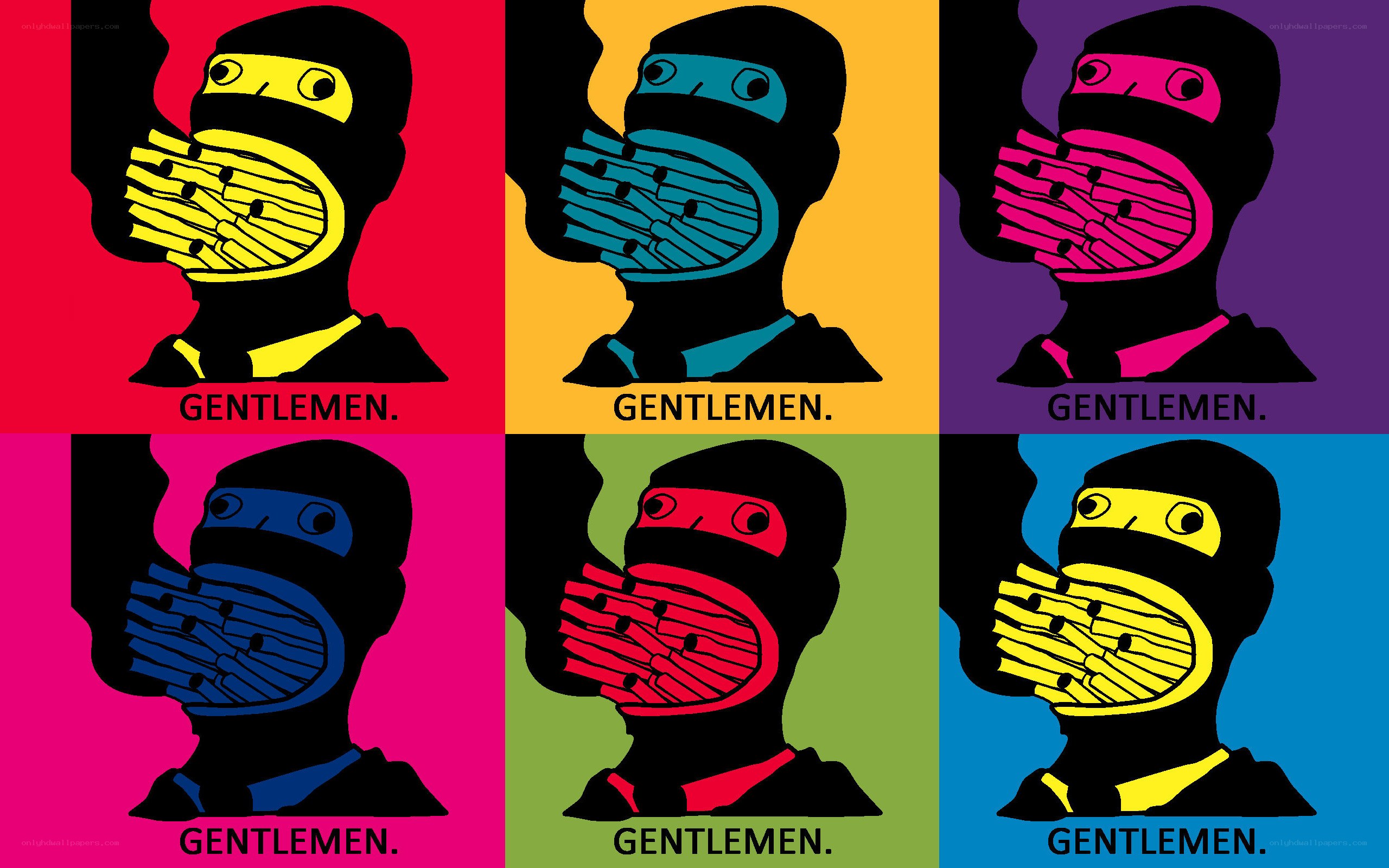 Gentlemen Pop Art Series