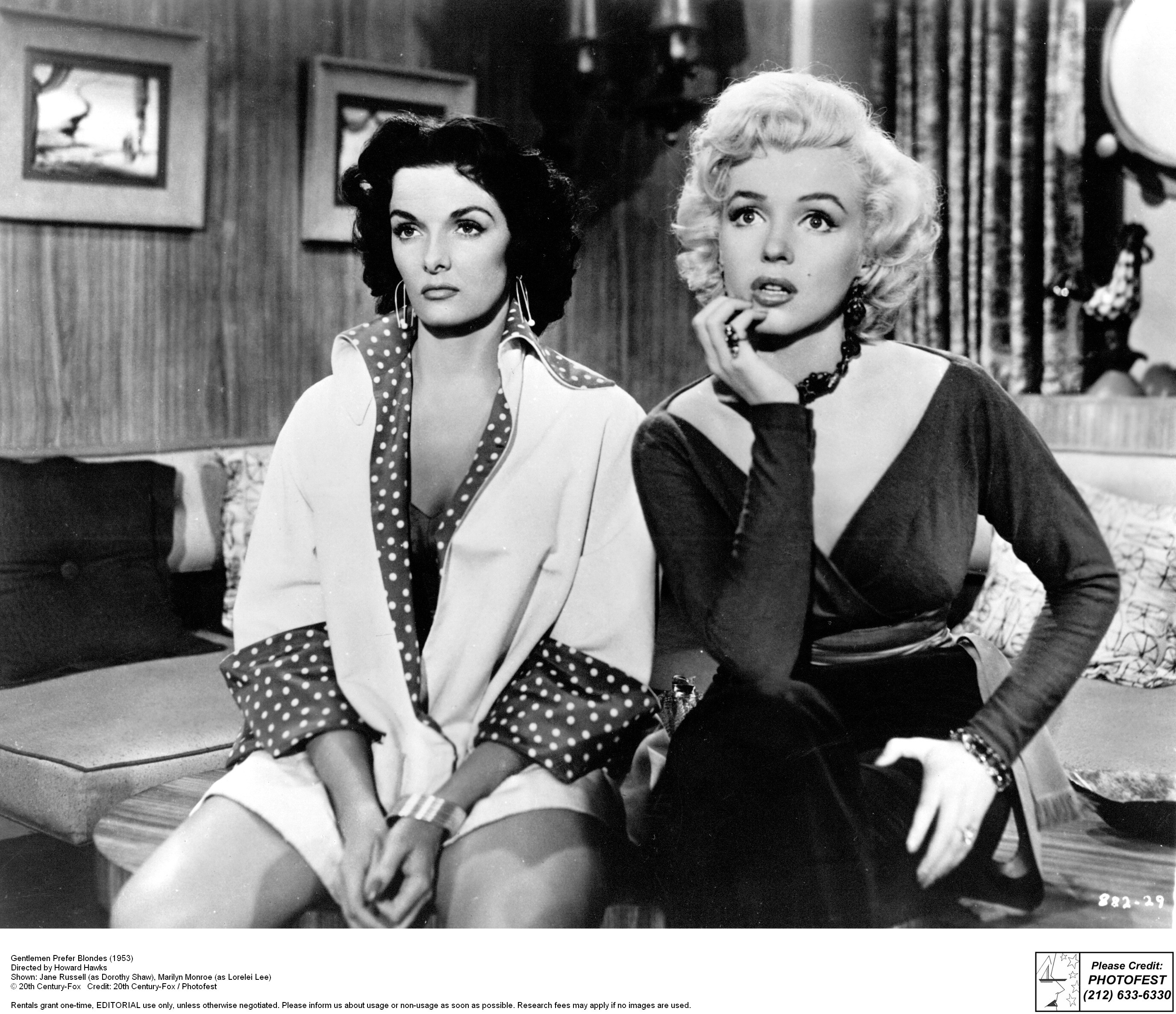Gentlemen Prefer Blondes scene