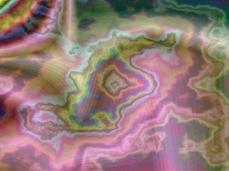 Geode Cross-section — Pink