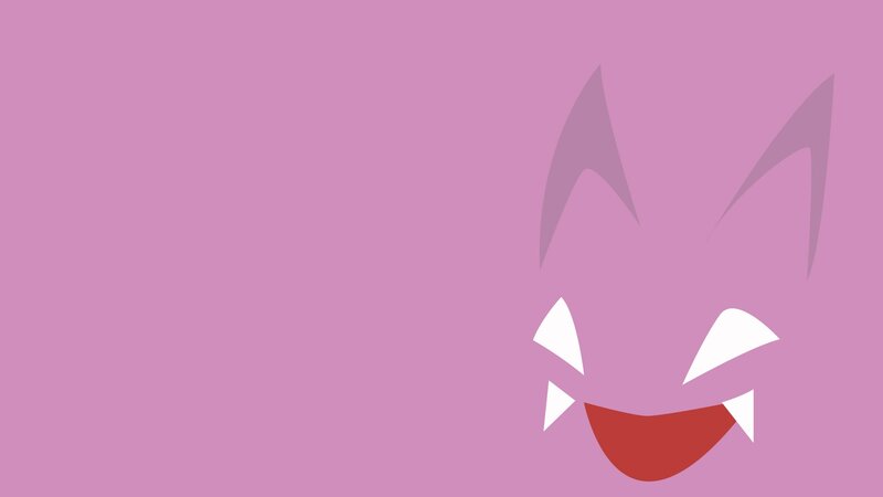 Geodude face on pink