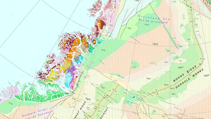 Geological Map of Greenland