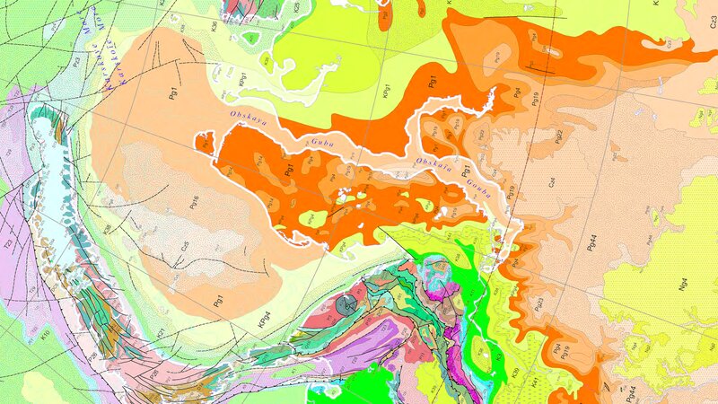 Geological Map of Region — Orange