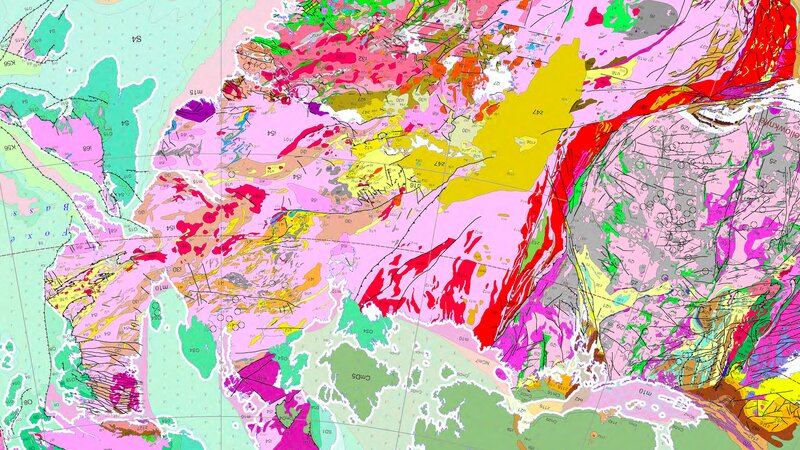 Geological Map of Region