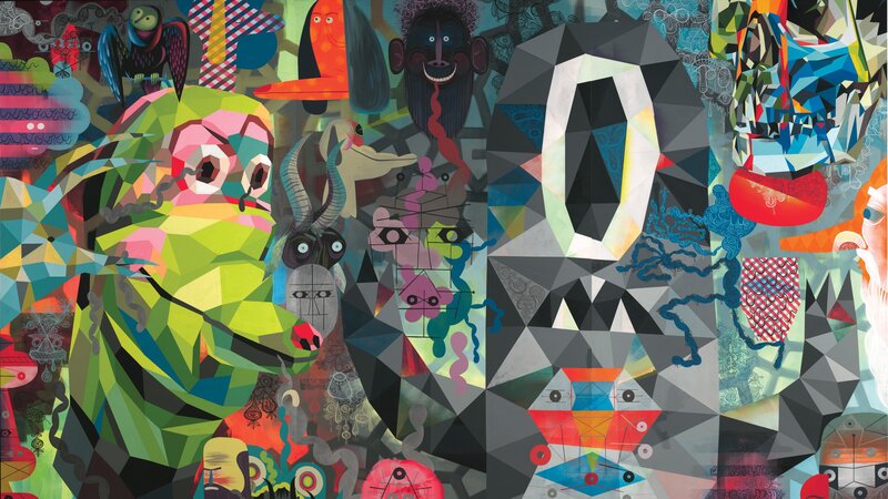 Geometric Abstract Creatures
