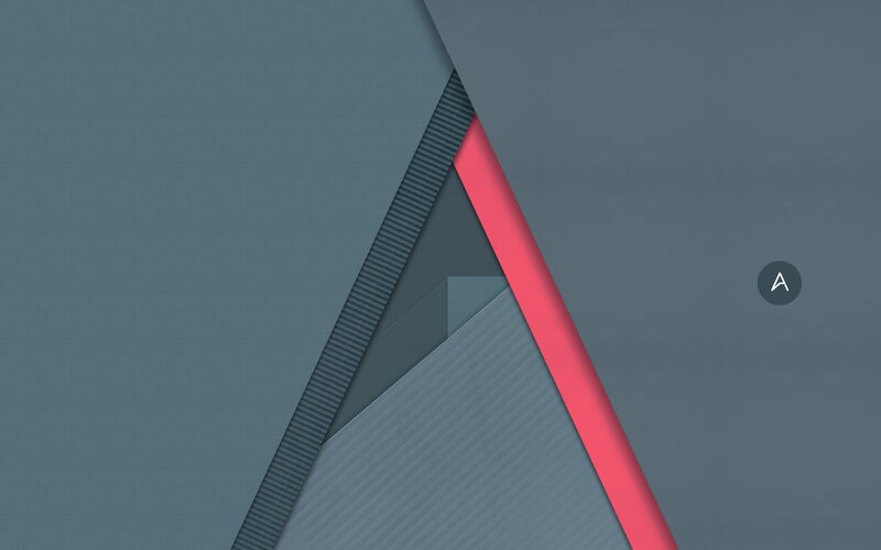 Geometric Abstract Design — Gray