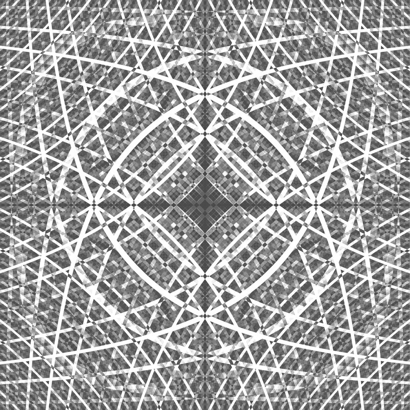 Geometric abstract pattern