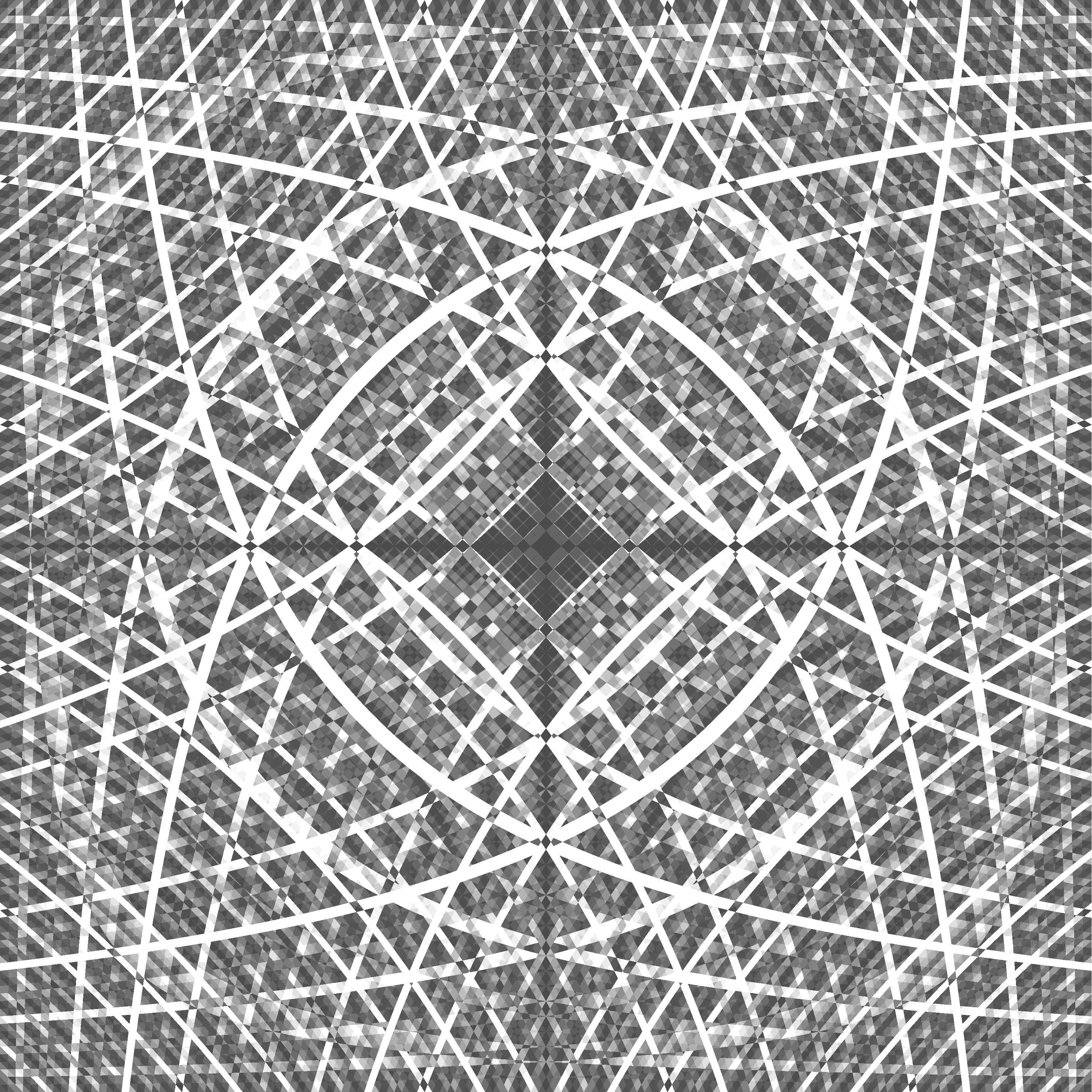 Geometric abstract pattern