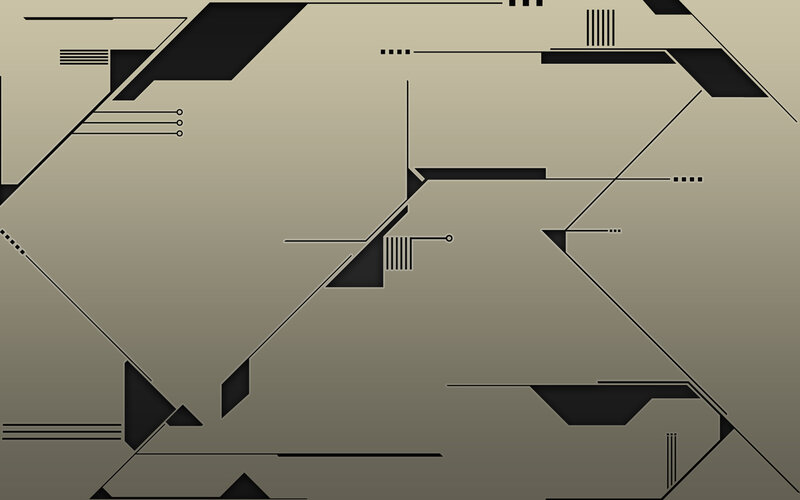 Geometric Abstract Pattern — Beige, Neutral, Lines