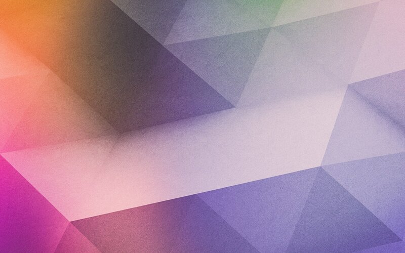 Geometric Abstract Pattern — Purple