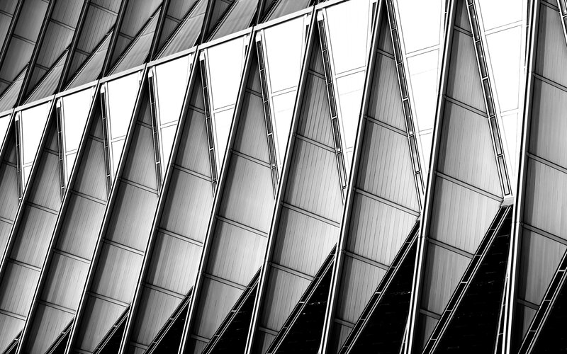 Geometric architectural pattern
