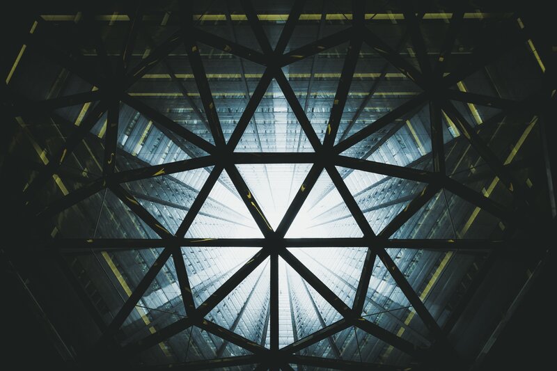 Geometric architecture from below