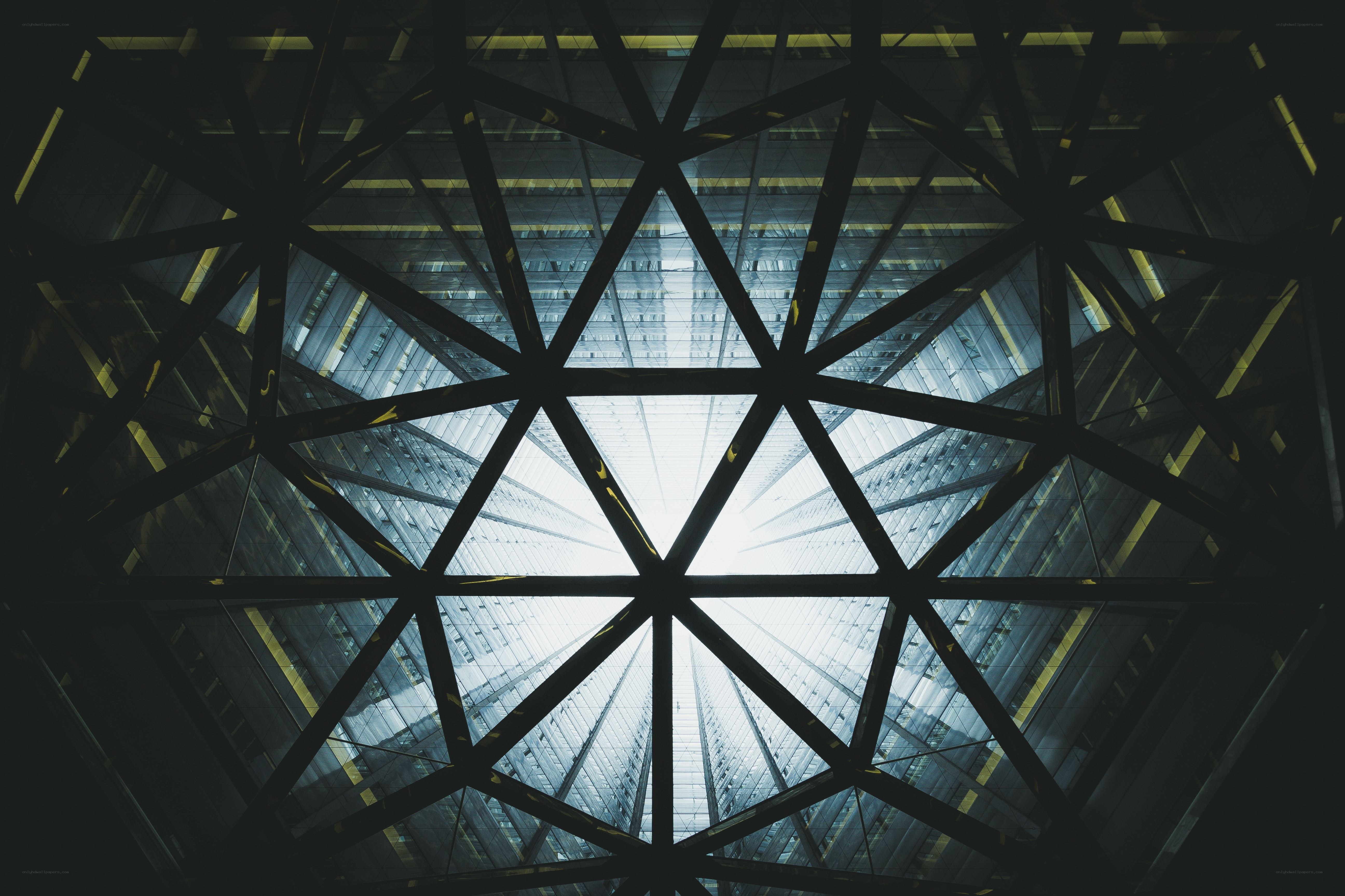 Geometric architecture from below