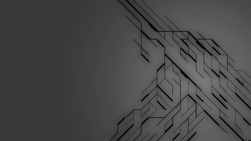 geometric black and gray design