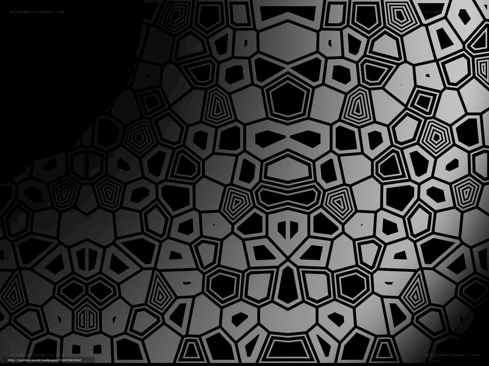 geometric black and white pattern