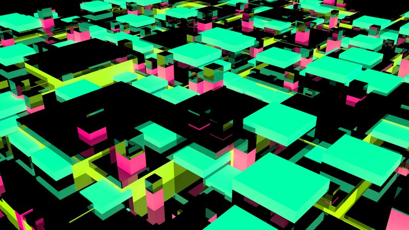 Geometric Block Structure — Cyan