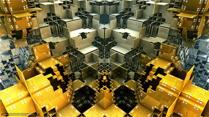 Geometric Block Structure — Yellow