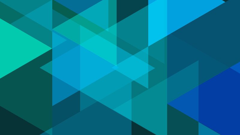 Geometric Blue Pattern
