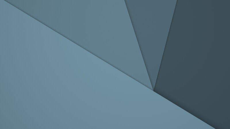Geometric Blue Shapes