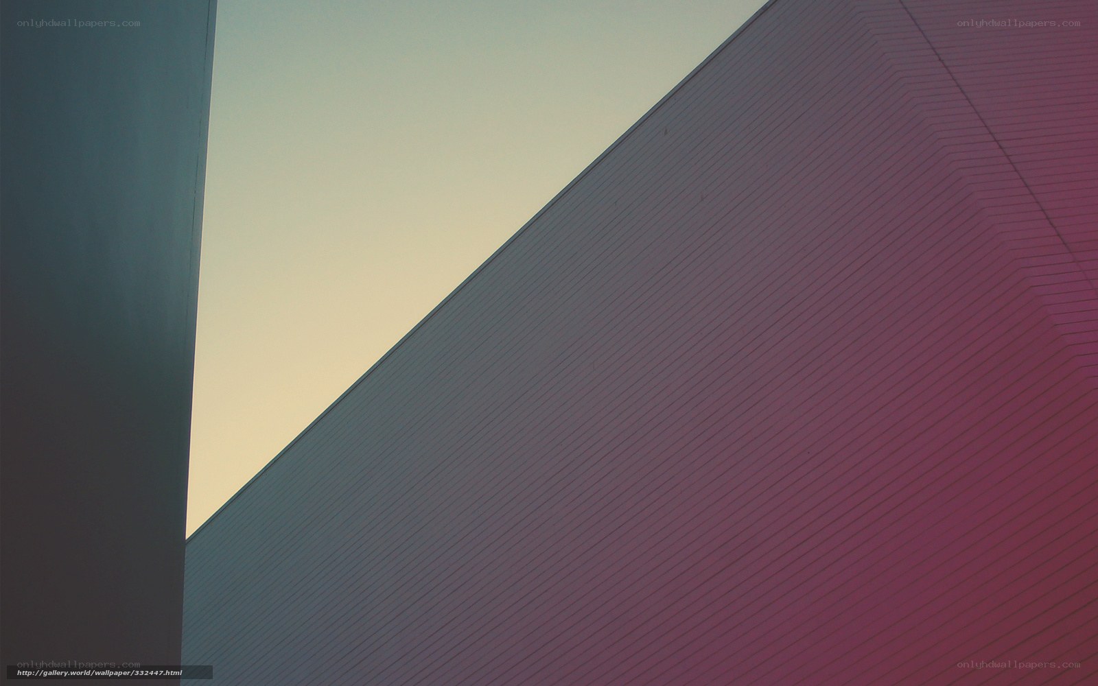 Geometric building facade