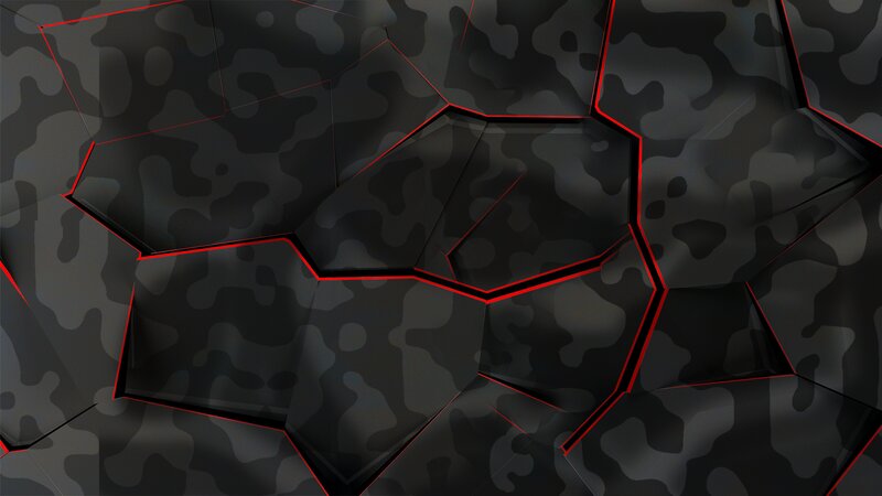 Geometric Camouflage Pattern