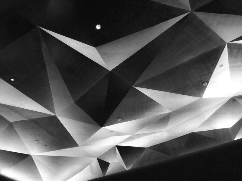 Geometric Ceiling Design